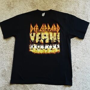 NWOT DEF LEPPARD Concert T-shirt 2006 TOUR Men's XL Short Sleeve